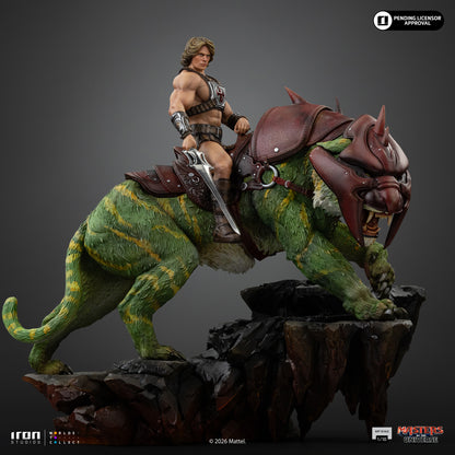 He-Man and Battlecat MOTU Movie 1/10 Scale Statue Pre-order
