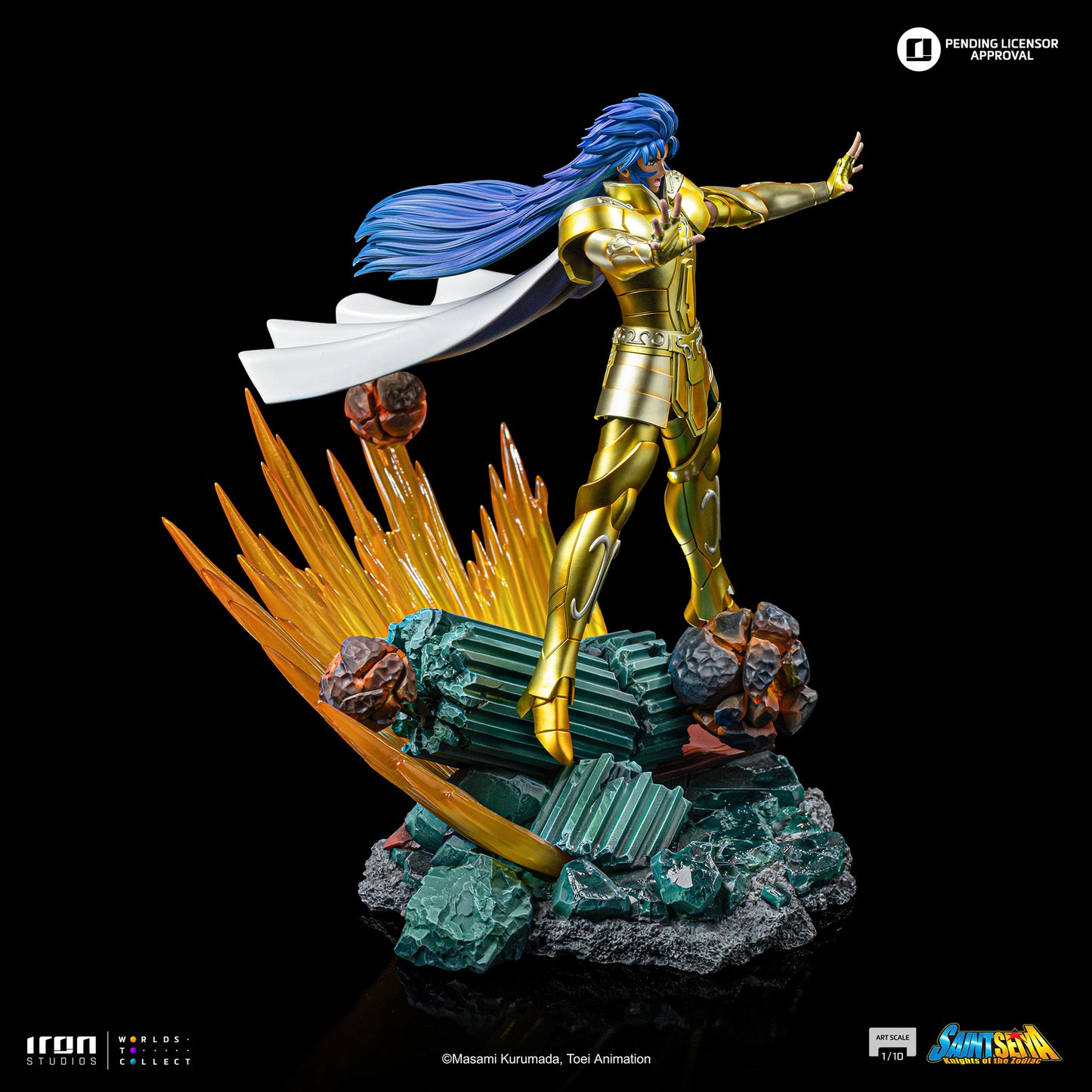 Gemini Saga Saint Seiya 1/10 Scale Statue Pre-order