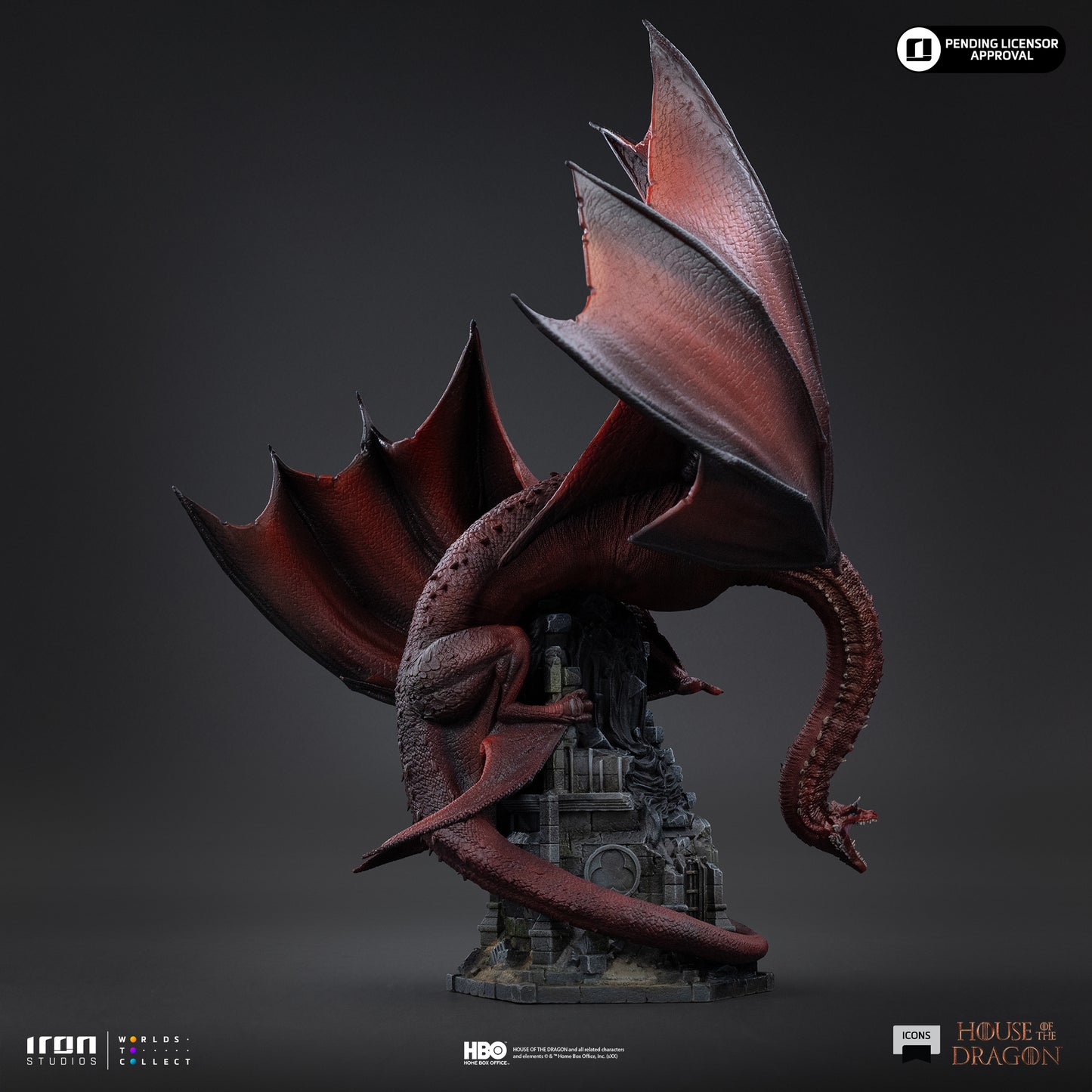 Caraxes House of the Dragon Non-Scale Statue Pre-order