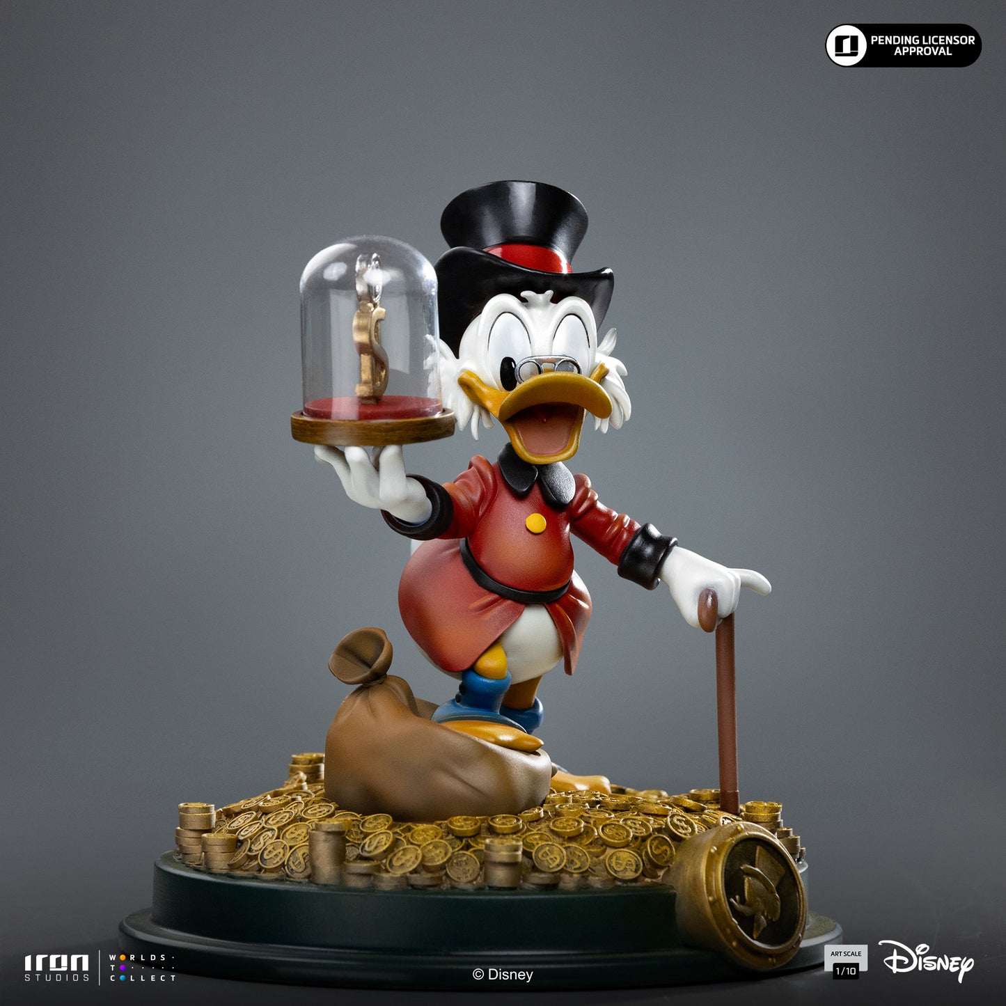 Uncle Scrooge Mcduck DuckTales 1/10 Scale Statue Pre-order