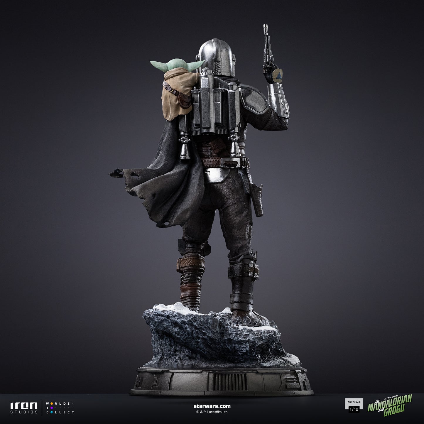 Mandalorian and Grogu The Mandalorian and Grogu Movie 1/10 Scale Statue Pre-order