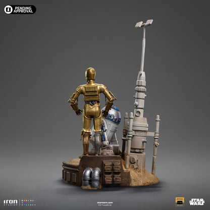 C3PO and R2D2 Droids Star Wars Iron Studios 1/10 Scale Statue Pre-order