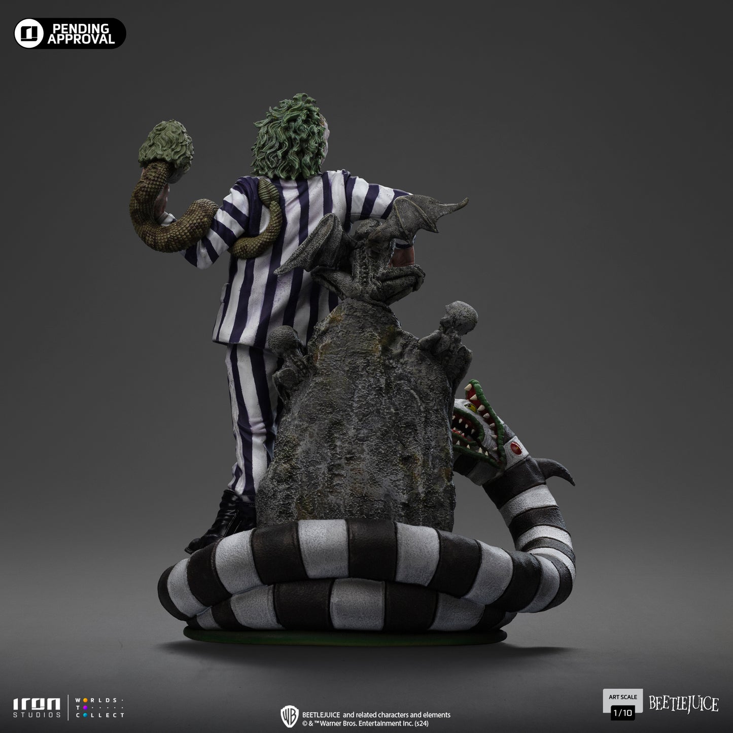 Beetlejuice 1/10 Scale Statue Pre-order