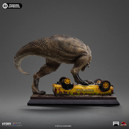 T-Rex Attack Jurassic Park Iron Studios 1/10 Scale Statue Pre-order