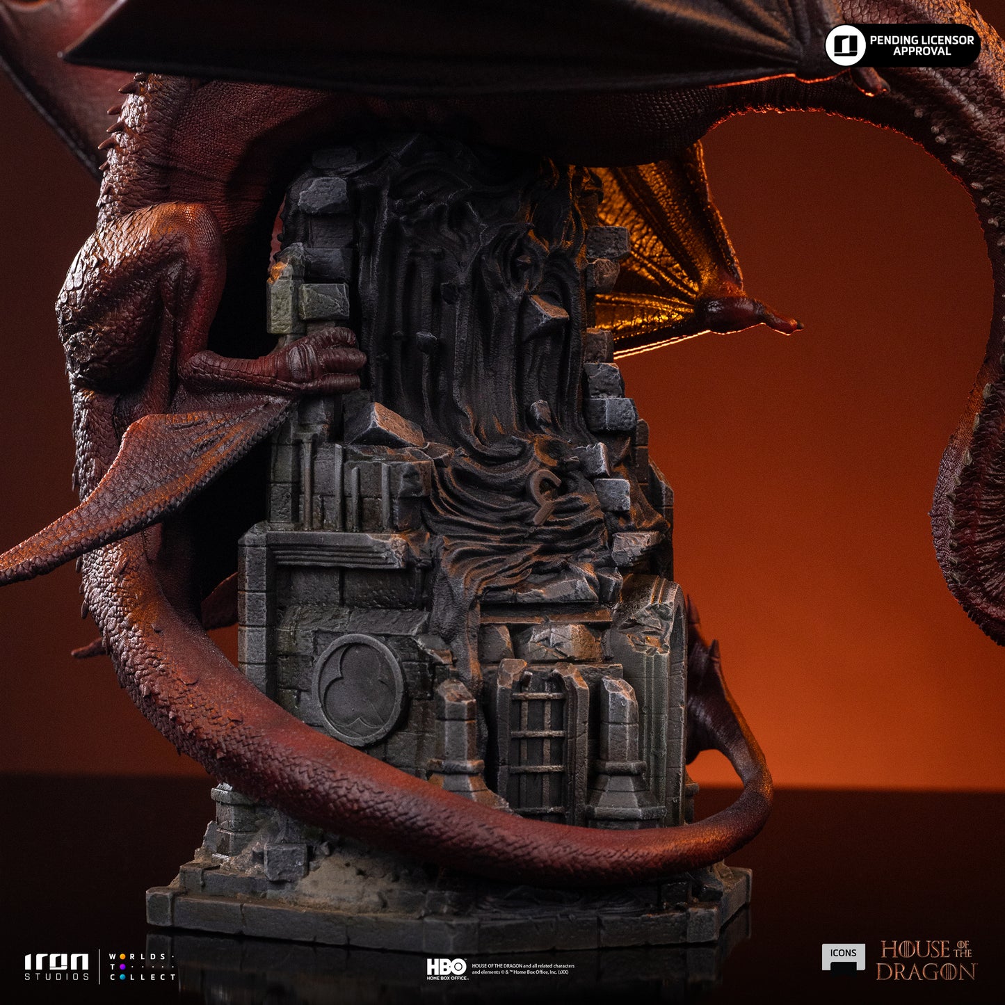 Caraxes House of the Dragon Non-Scale Statue Pre-order