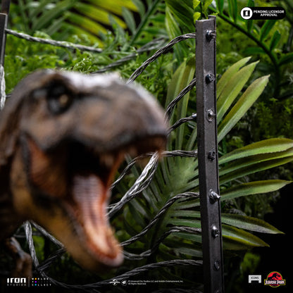 T-Rex Breakout Set A Jurassic Park Non-Scale Statue Pre-order