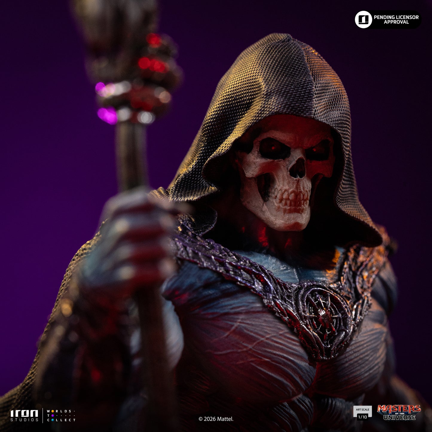 Skeletor Masters of the Universe Movie 1/10 Scale Statue Pre-order