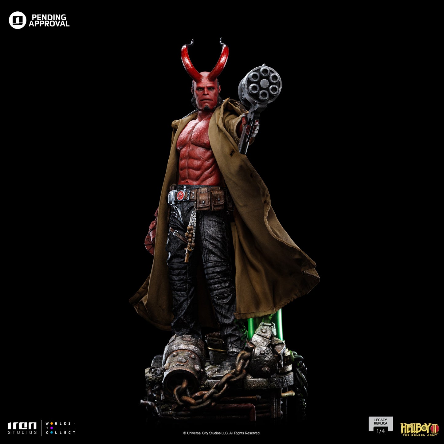 Hellboy Hellboy 2 1/4 Scale Statue Pre-order