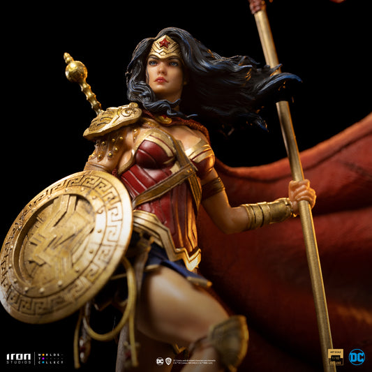 Wonder Woman Unleashed DC Comics Iron Studios 1/10 Scale Statue Pre-order