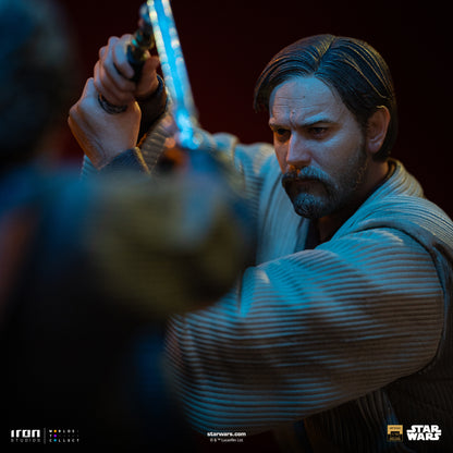 Anakin vs Obi-Wan Diorama Star Wars ROTS 1/10 Scale Statue Pre-order