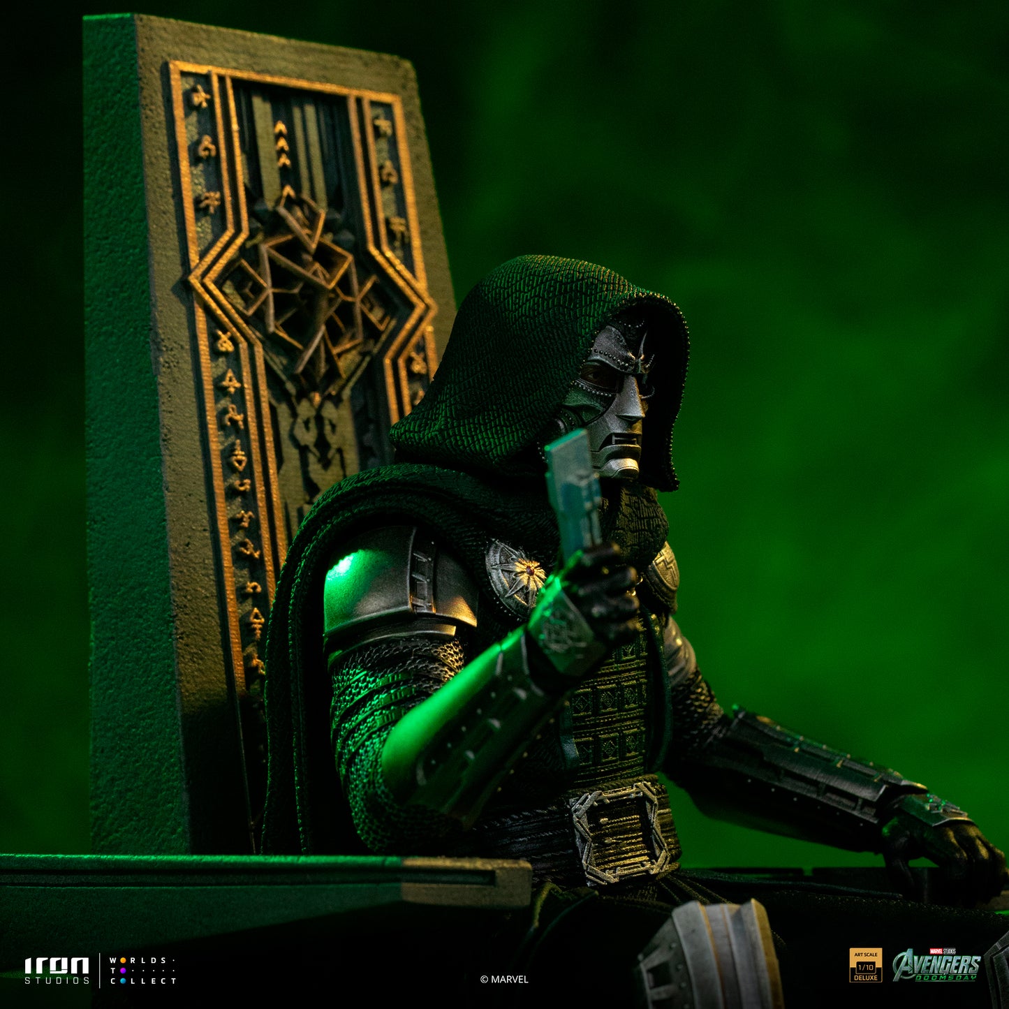 Doctor Doom on Throne Avengers Doomsday 1/10 Scale Statue Pre-order