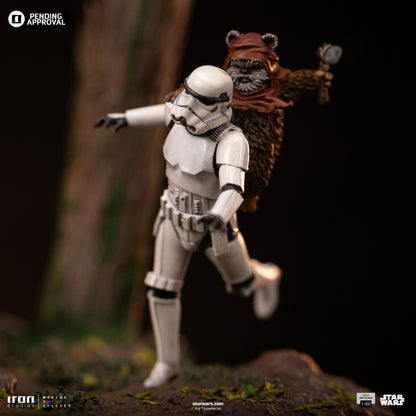 AT-ST and Chewbacca Star Wars 1/20 Scale Statue Pre-order