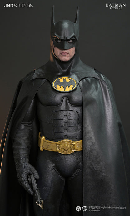 Batman and Bruce Wayne Batman Returns Dual Version 1/3 Scale Statue and Bust Pre-order