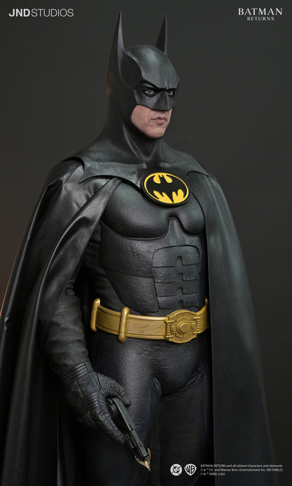 Batman and Bruce Wayne Batman Returns Dual Version 1/3 Scale Statue and Bust Pre-order