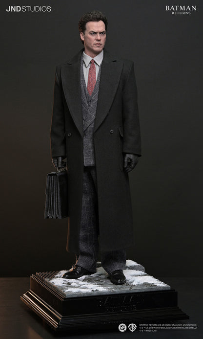 Batman and Bruce Wayne Batman Returns Dual Version 1/3 Scale Statue and Bust Pre-order