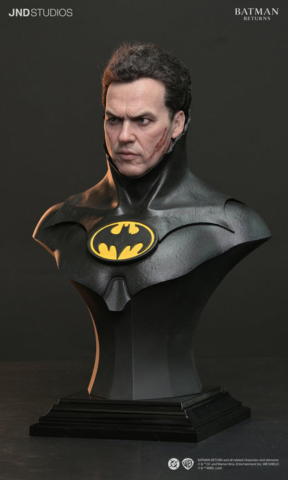 Batman and Bruce Wayne Batman Returns Dual Version 1/3 Scale Statue and Bust Pre-order