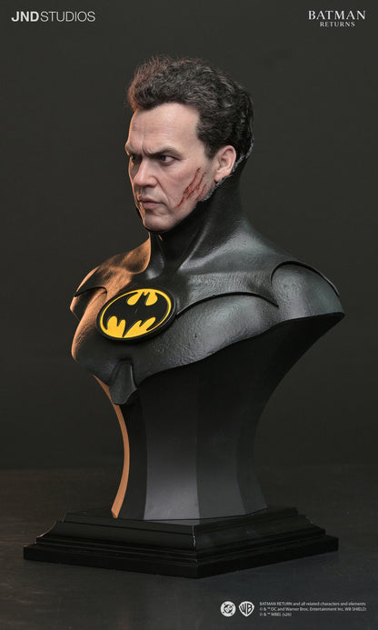 Batman and Bruce Wayne Batman Returns Dual Version 1/3 Scale Statue and Bust Pre-order