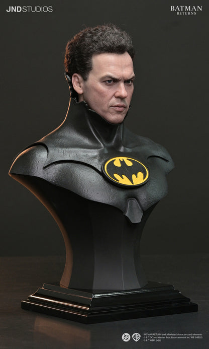 Batman and Bruce Wayne Batman Returns Dual Version 1/3 Scale Statue and Bust Pre-order