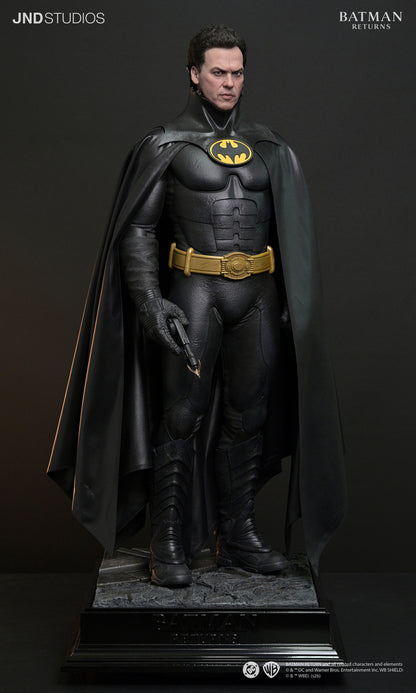 Batman and Bruce Wayne Batman Returns Dual Version 1/3 Scale Statue and Bust Pre-order