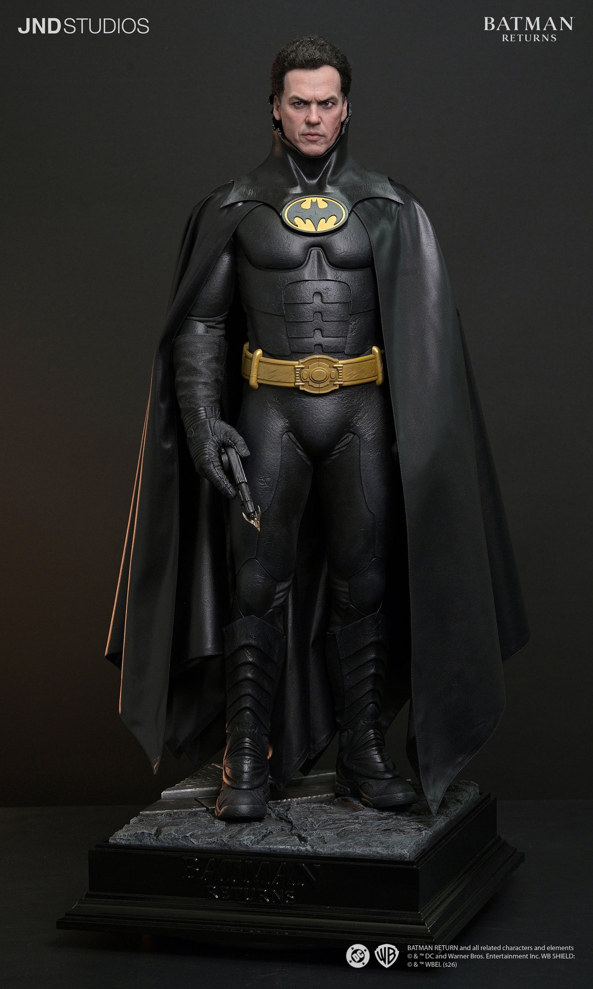 Batman and Bruce Wayne Batman Returns Dual Version 1/3 Scale Statue and Bust Pre-order