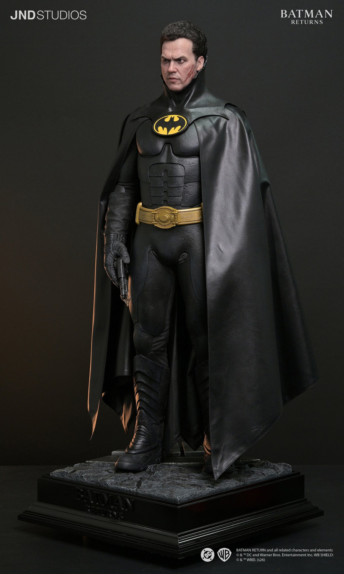 Batman and Bruce Wayne Batman Returns Dual Version 1/3 Scale Statue and Bust Pre-order