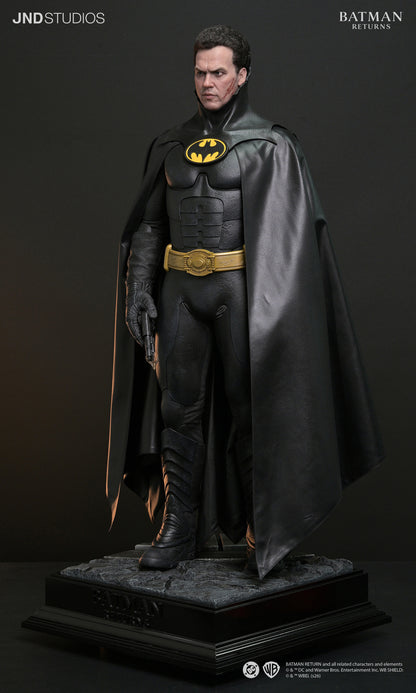 Batman and Bruce Wayne Batman Returns Dual Version 1/3 Scale Statue and Bust Pre-order