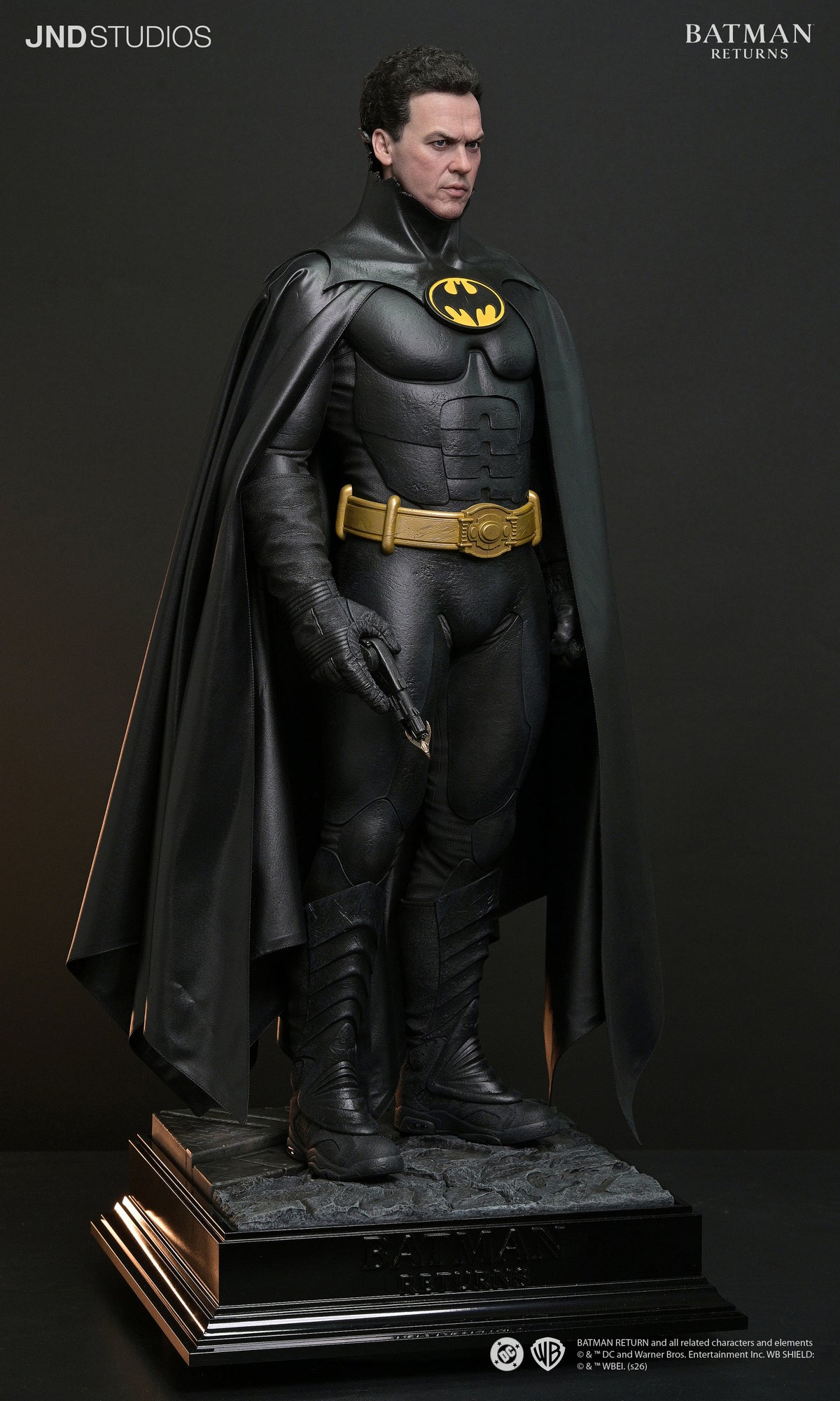 Batman and Bruce Wayne Batman Returns Dual Version 1/3 Scale Statue and Bust Pre-order