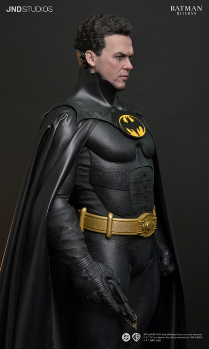 Batman and Bruce Wayne Batman Returns Dual Version 1/3 Scale Statue and Bust Pre-order