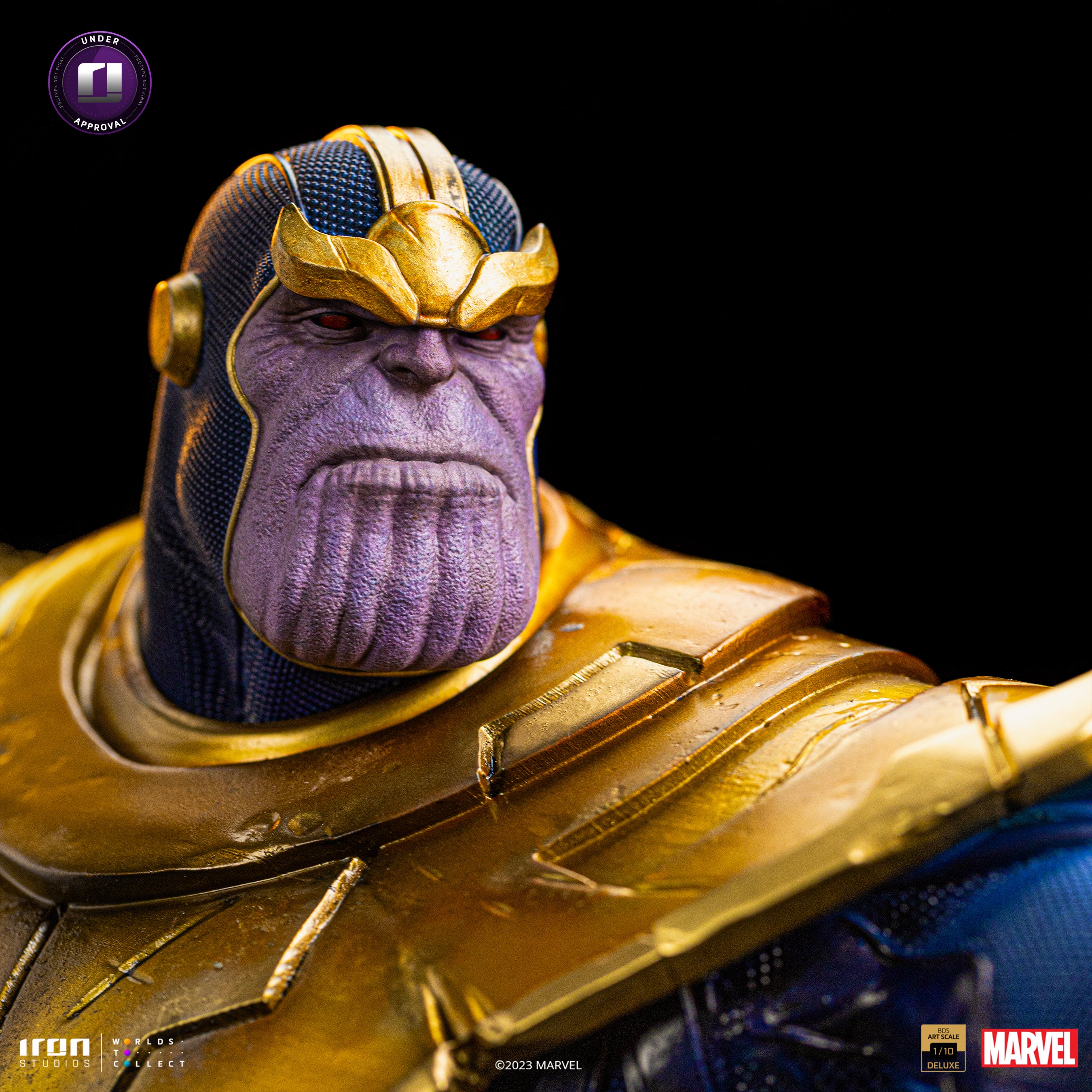 Thanos action best sale figure iron studios