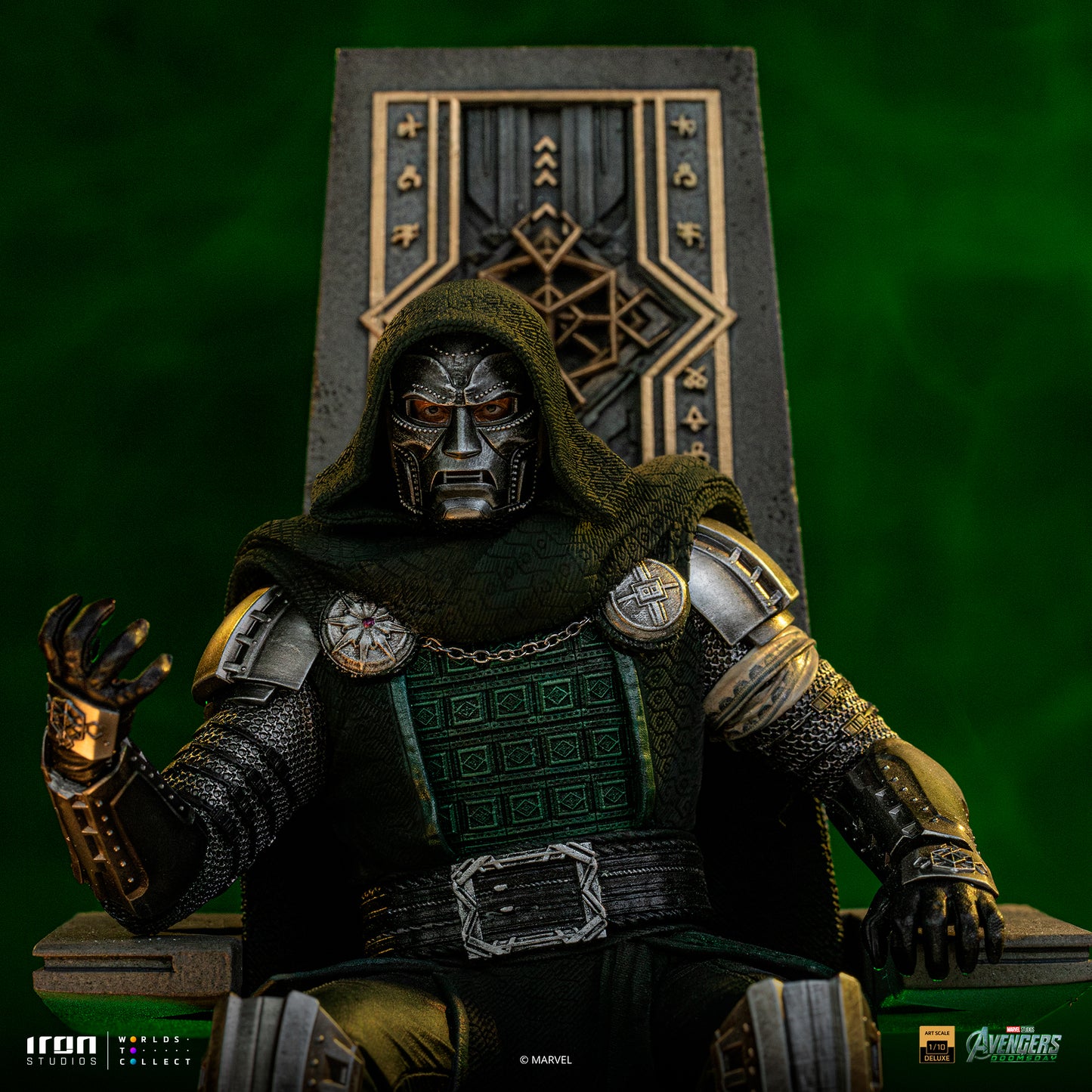 Doctor Doom on Throne Avengers Doomsday 1/10 Scale Statue Pre-order