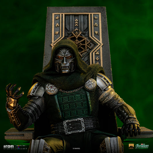 Doctor Doom on Throne Avengers Doomsday 1/10 Scale Statue Pre-order