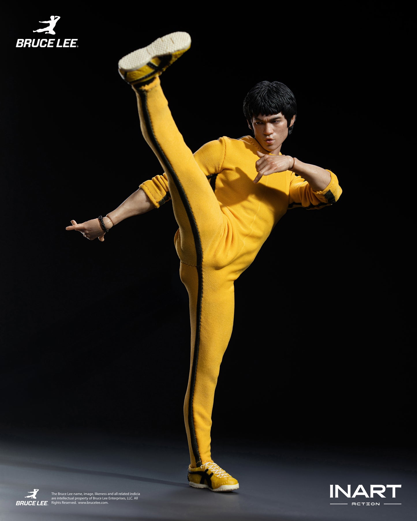 Bruce Lee Yellow Jump Suit 1/12 Scale Action Figure Pre-order