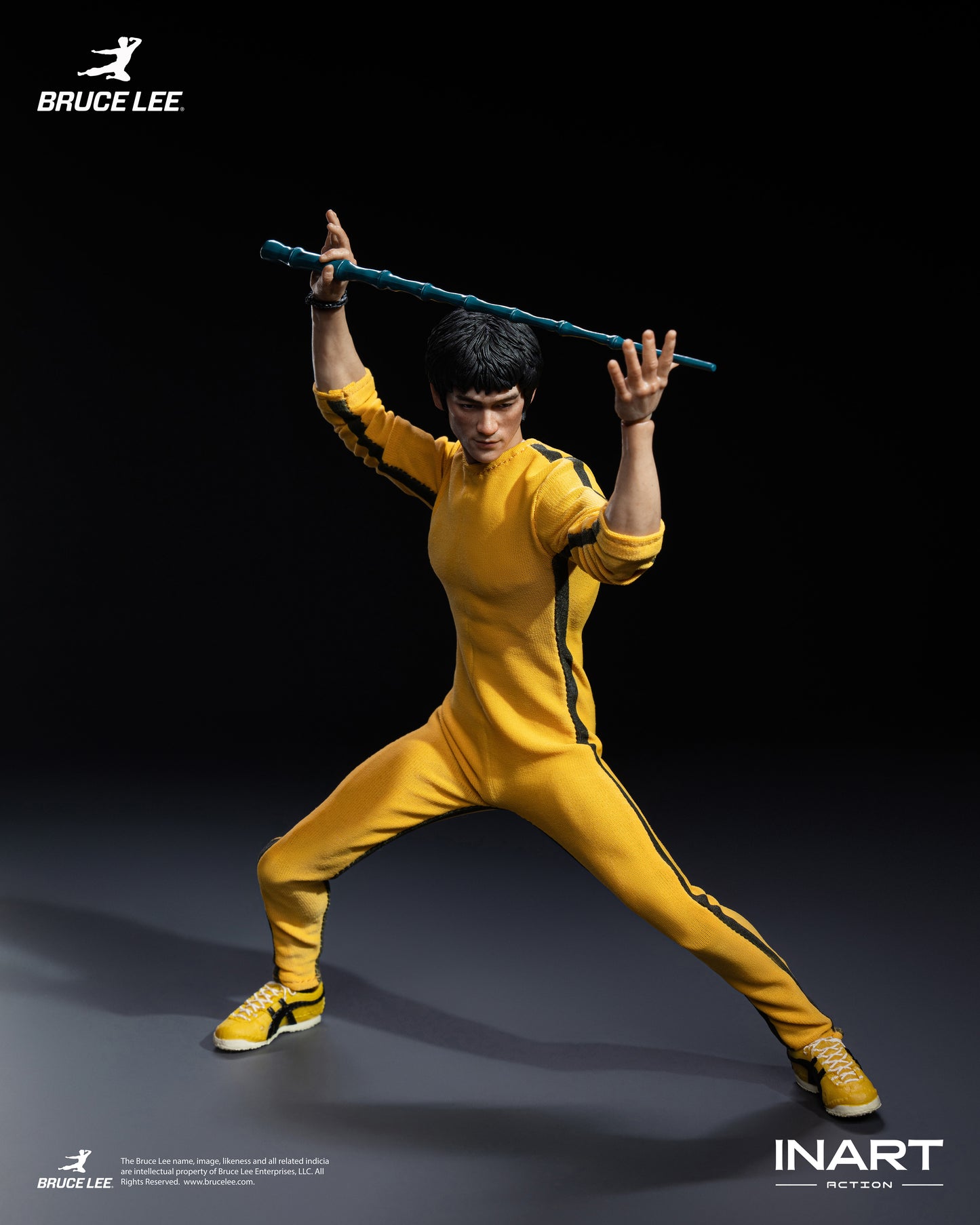 Bruce Lee Yellow Jump Suit 1/12 Scale Action Figure Pre-order