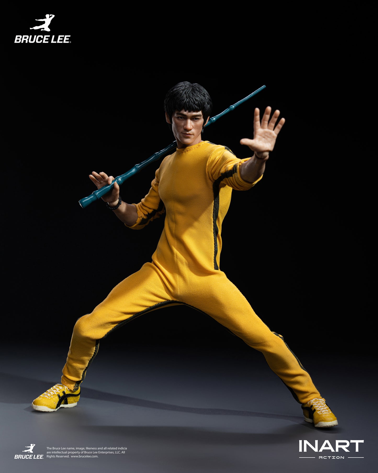 Bruce Lee Yellow Jump Suit 1/12 Scale Action Figure Pre-order