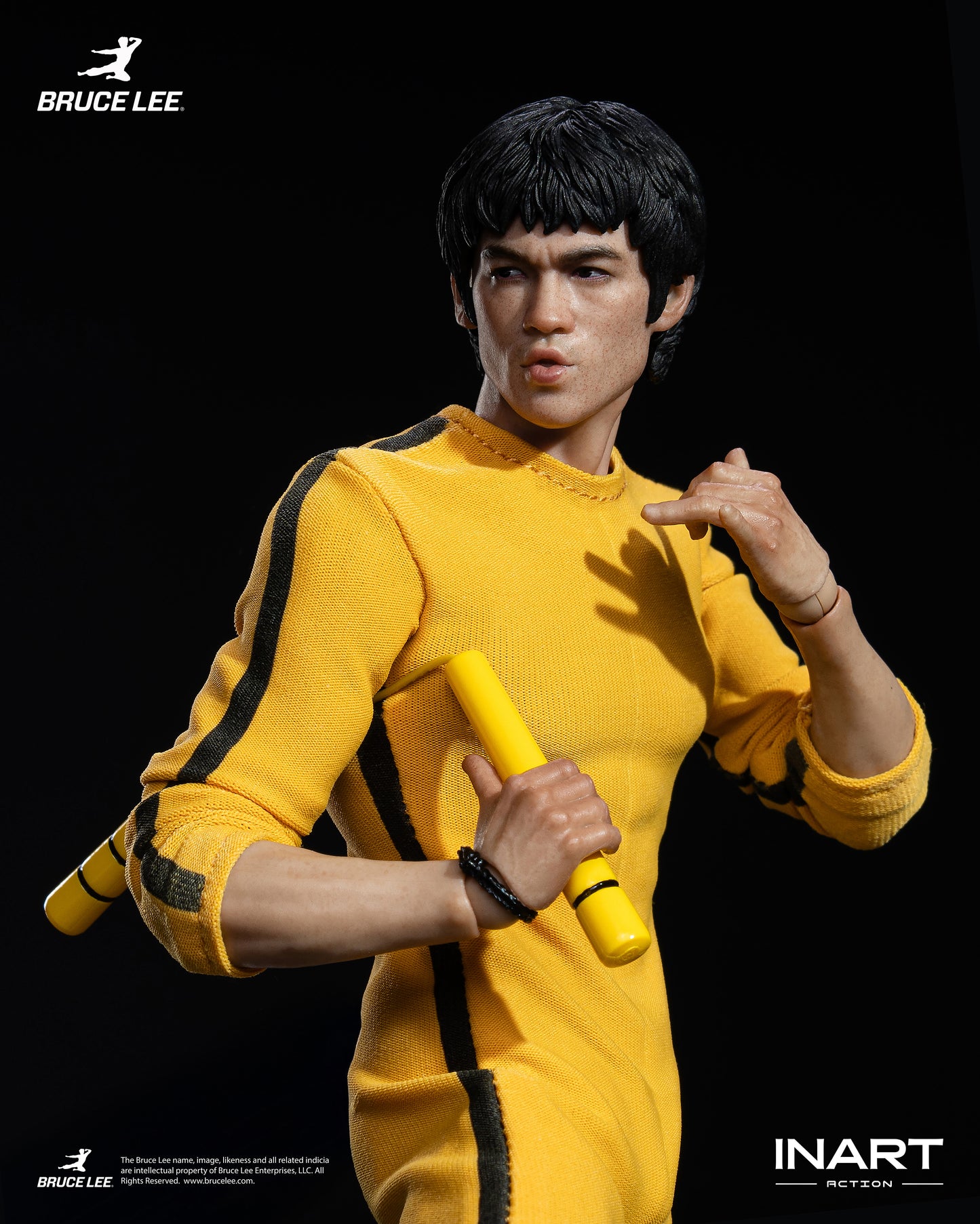 Bruce Lee Yellow Jump Suit 1/12 Scale Action Figure Pre-order
