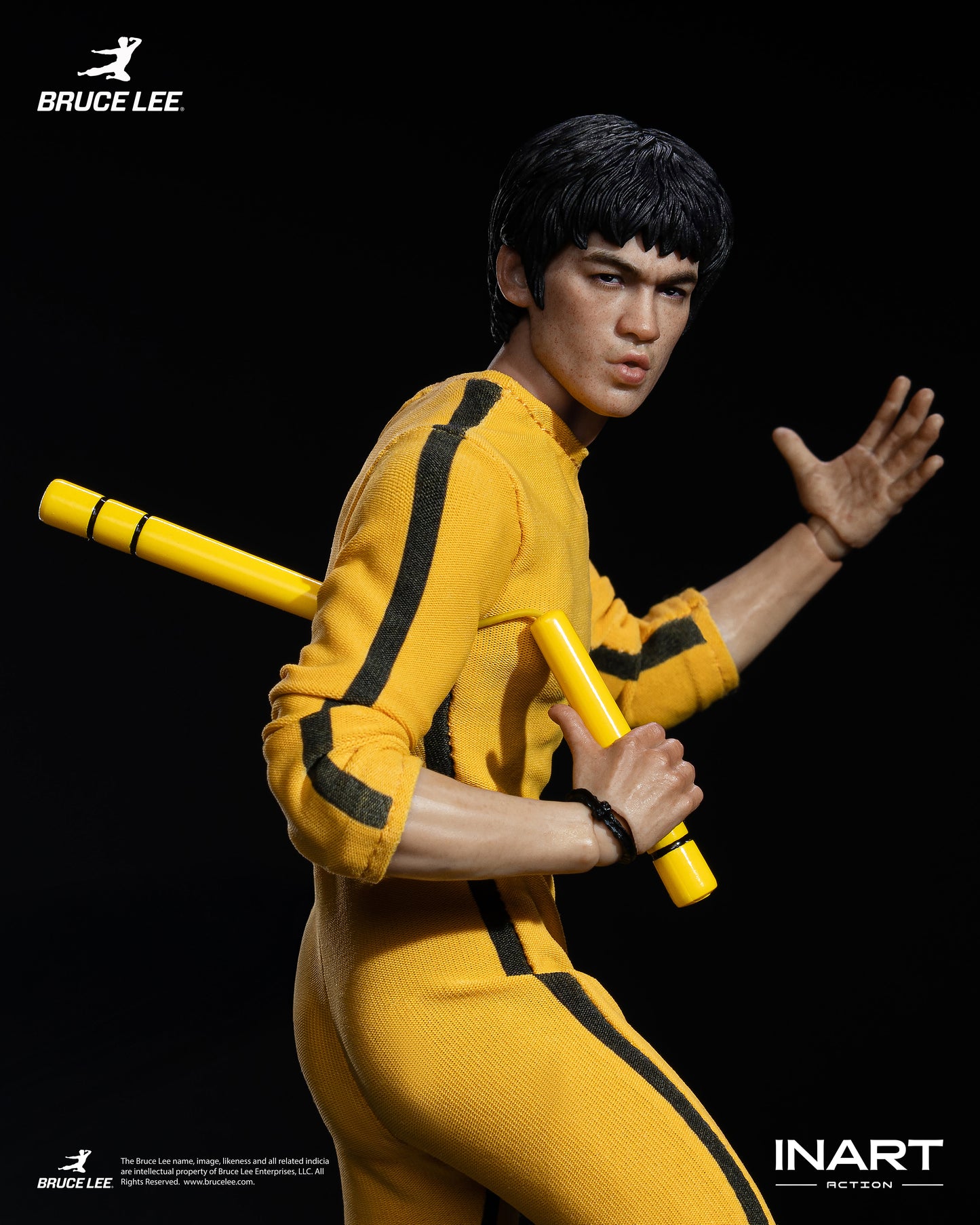 Bruce Lee Yellow Jump Suit 1/12 Scale Action Figure Pre-order
