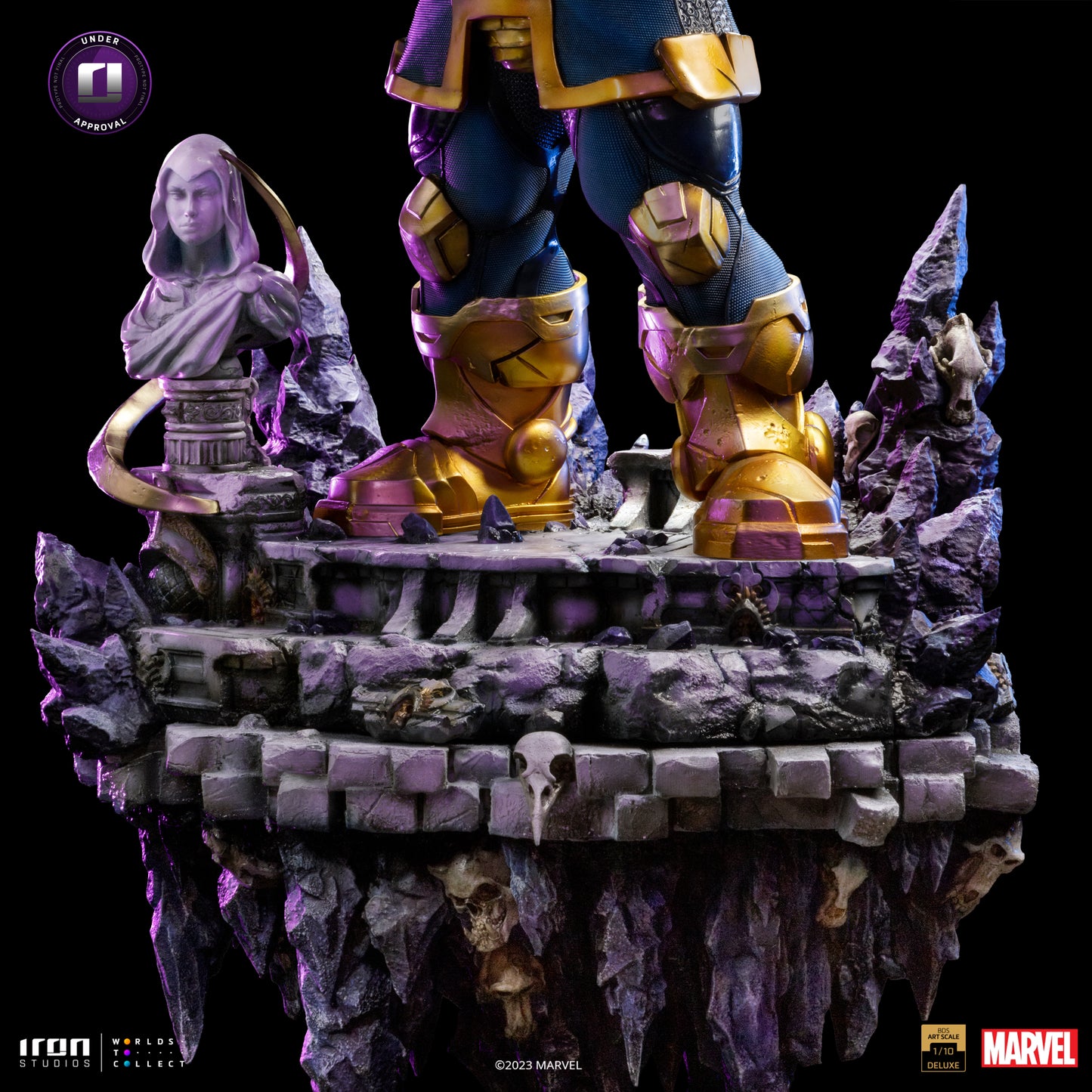 Thanos Infinity Gauntlet Deluxe Diorama Iron Studios 1/10 Scale Statue Pre-order