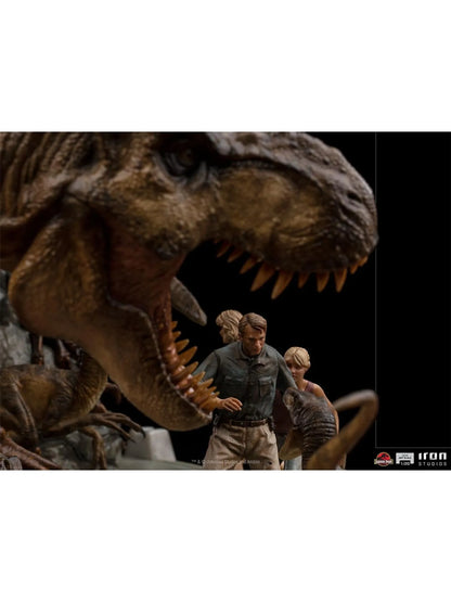 Jurassic Park The Final Scene Diorama 1/20 Scale Statue