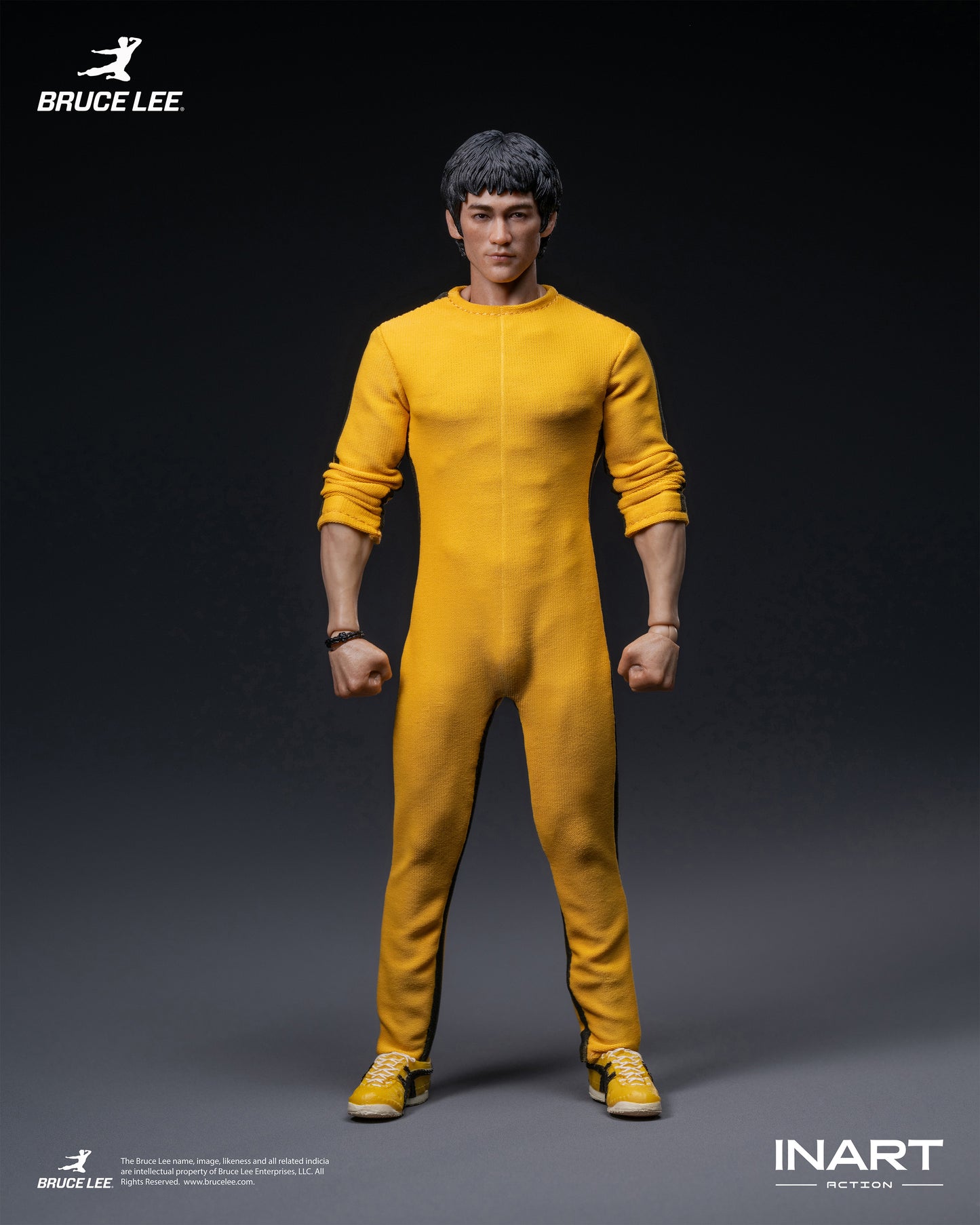 Bruce Lee Yellow Jump Suit 1/12 Scale Action Figure Pre-order