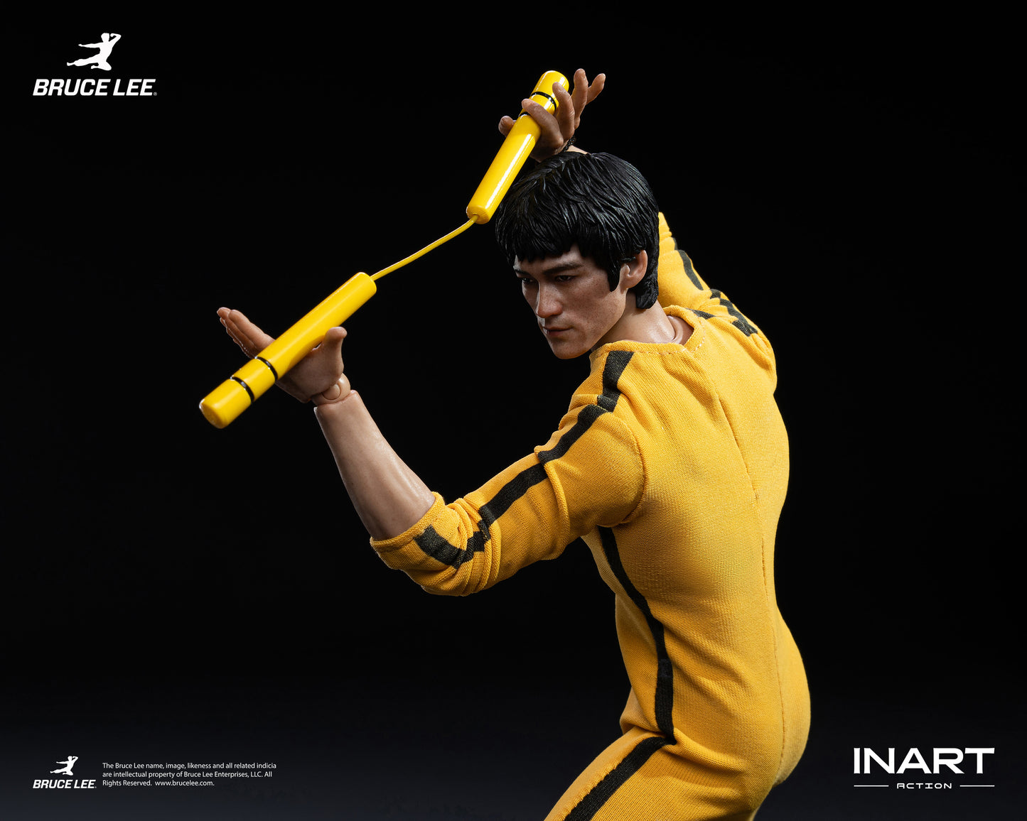 Bruce Lee Yellow Jump Suit 1/12 Scale Action Figure Pre-order