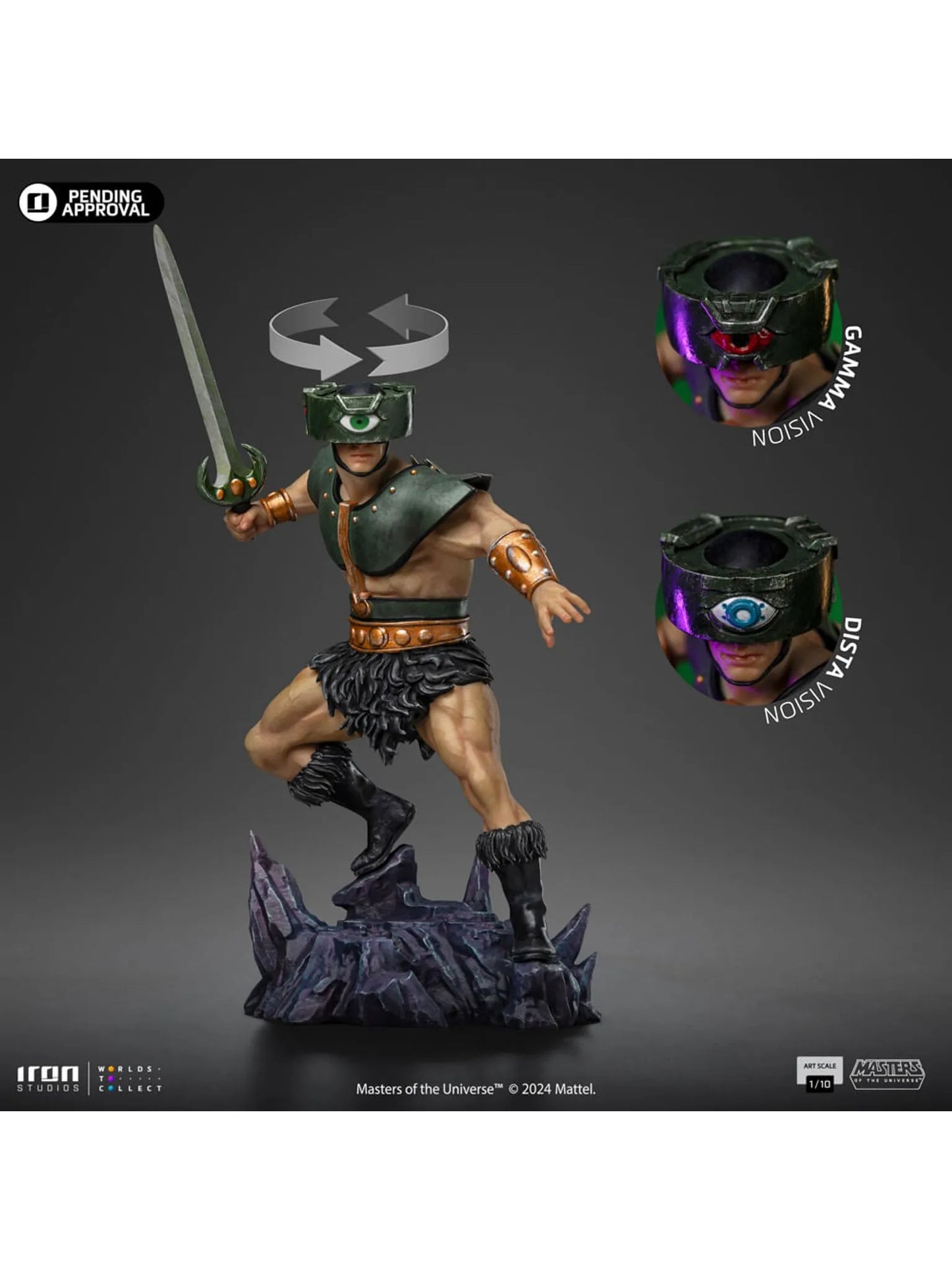 Triklops MOTU 1/10 Scale Statue Pre-order