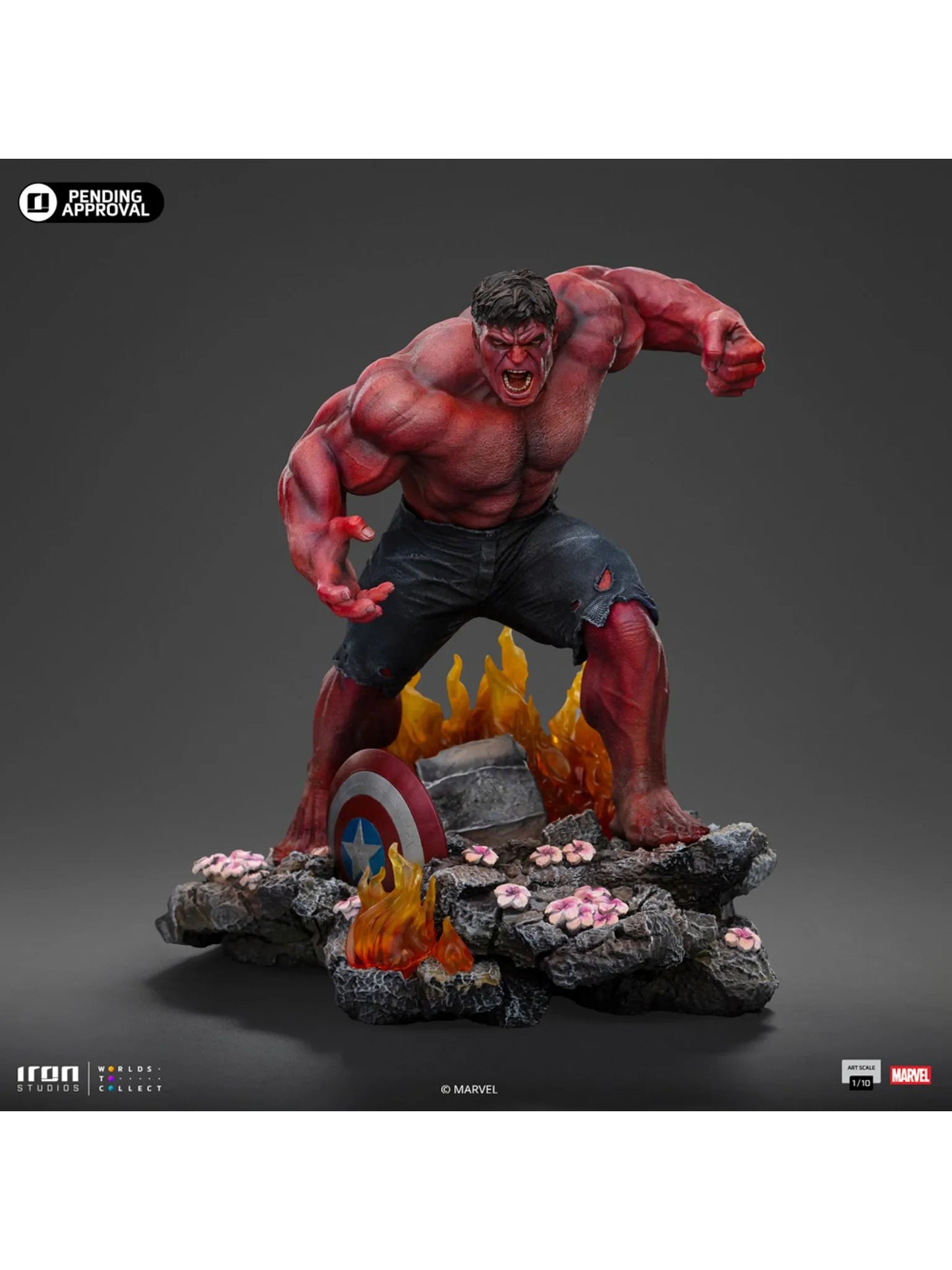 Red Hulk Captain America Brave New World 1/10 Scale Statue Pre-order