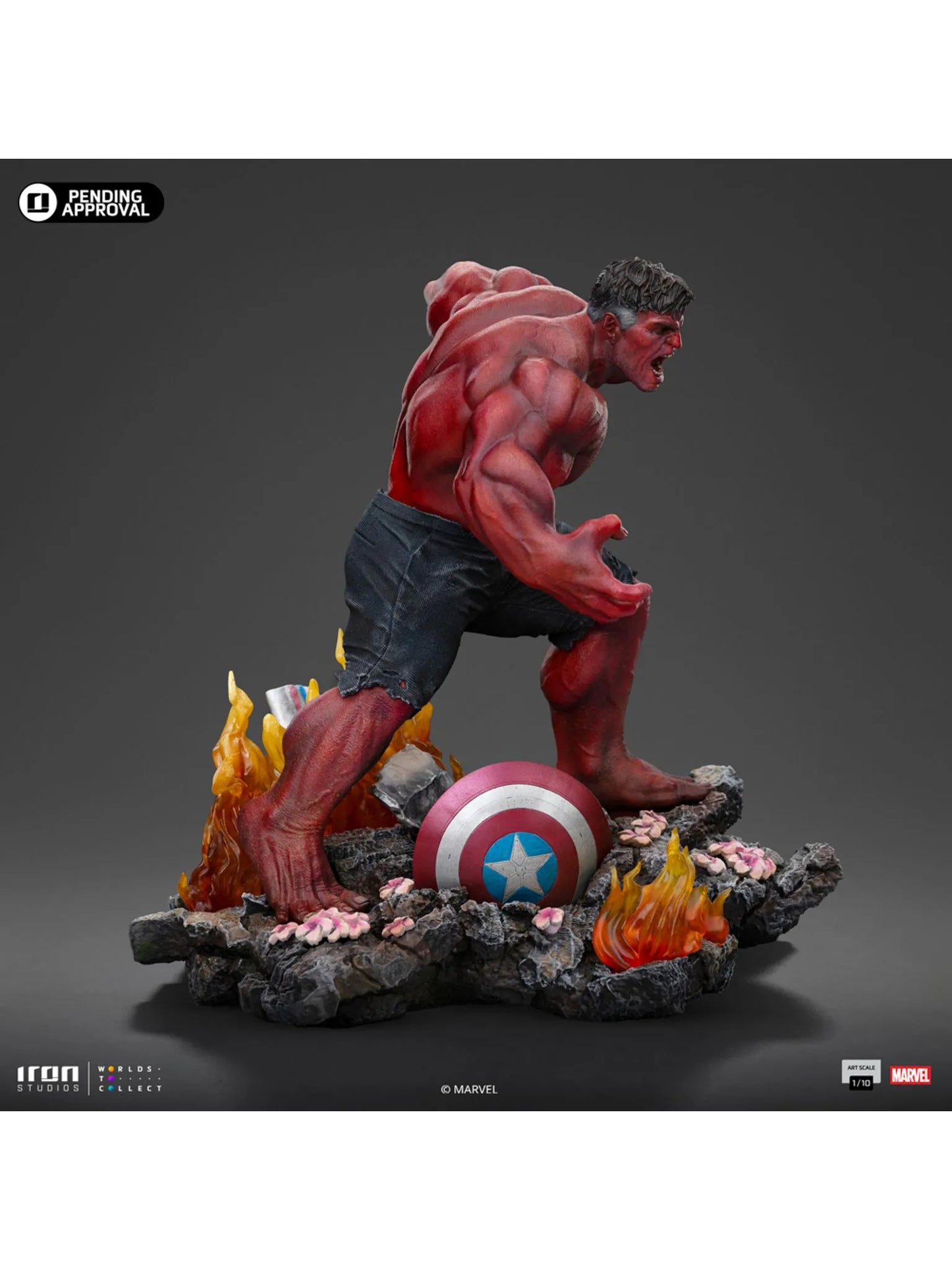 Red Hulk Captain America Brave New World 1/10 Scale Statue Pre-order