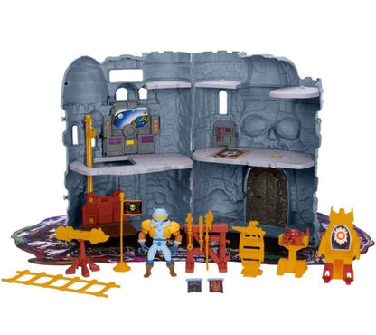 Masters of The Universe Vintage Castle Grayskull Playset with Display Mat & Spaceman Figure, Jawbridge & Other Features & Accessories (Amazon Exclusive)