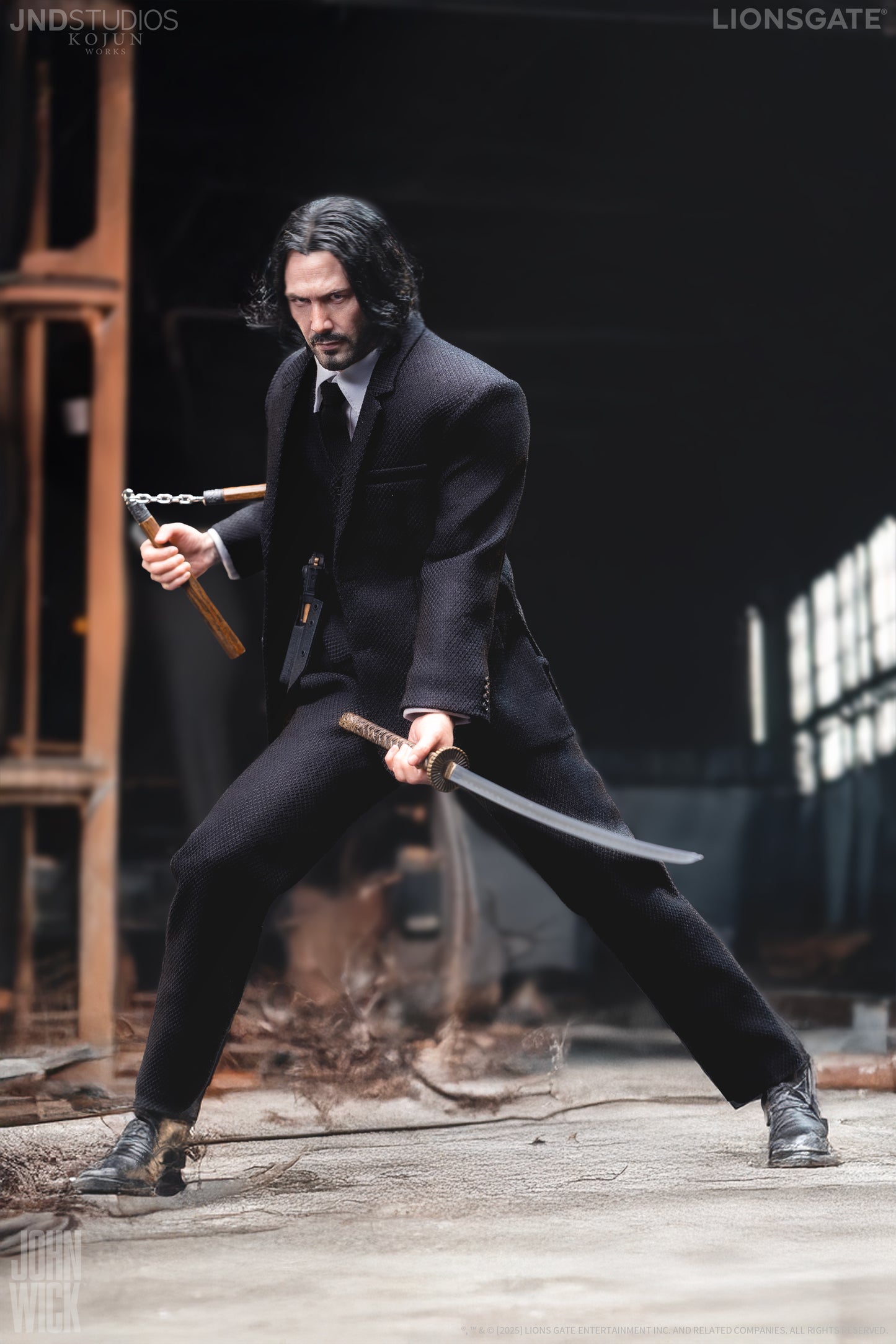 John Wick Type C John Wick 1 and 4 Set 1/6 Scale Action Figure Pre-order