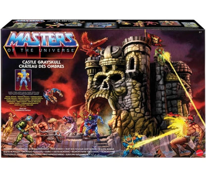 Masters of The Universe Vintage Castle Grayskull Playset with Display Mat & Spaceman Figure, Jawbridge & Other Features & Accessories (Amazon Exclusive)