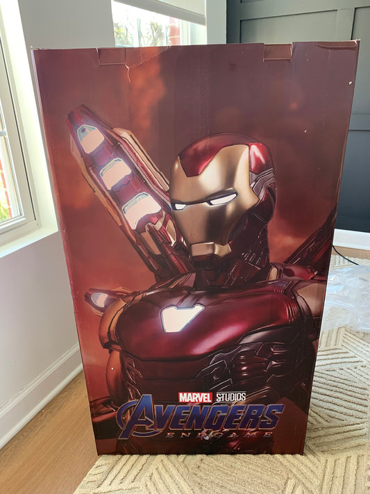 Iron Man Mark 85 Queen Studios 1/2 Scale Statue - Damaged - Figure Only
