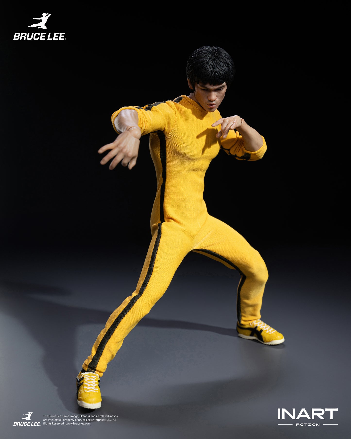 Bruce Lee Yellow Jump Suit 1/12 Scale Action Figure Pre-order
