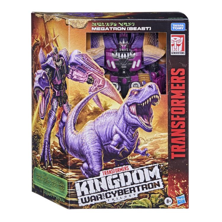 Megatron Beast Wars Transformers Kingdom Leader Class Action Figure