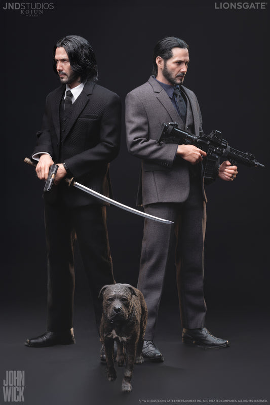 John Wick Type C John Wick 1 and 4 Set 1/6 Scale Action Figure Pre-order